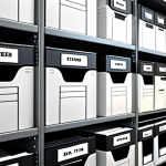 **Neat and organized data storage:** A well-organized digital space with clearly labeled folders and files, symbolizing efficient data management.